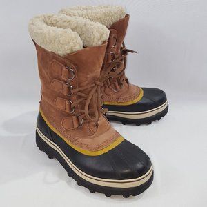 Sorel Caribou Lined Winter Boots Womens size 8